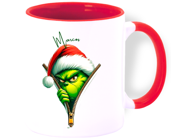 El Grinch taza navidad