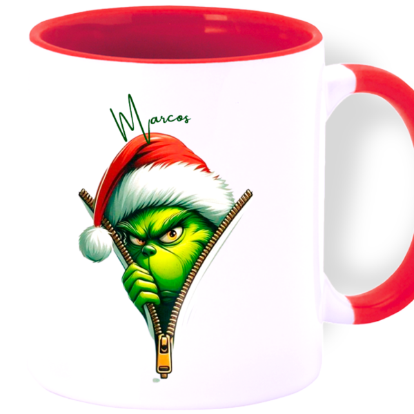 El Grinch taza navidad